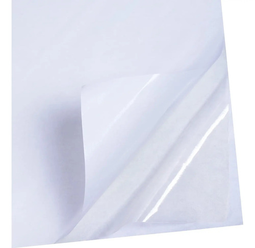 100 Folhas De Adesivo Dupla Face A4 21X29 Transparente Bopp Transparente