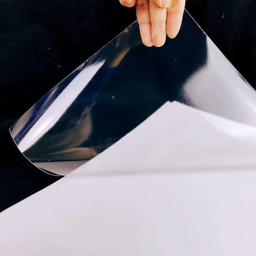Adesivo Para Laminação A Frio Bopp Cristal Brilho 34 Cm X 3 Metros Transparente Brilho - imagem 2