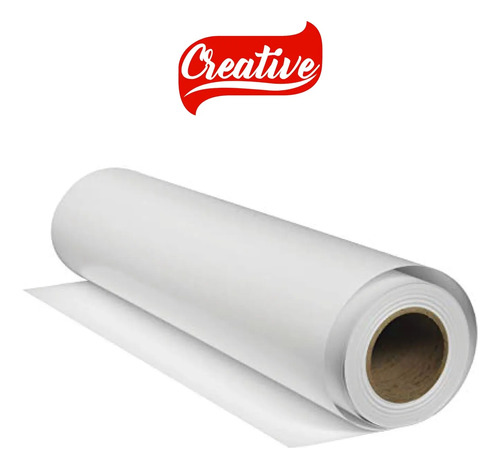 Bobina Offset Adesivo 21 Cm X 30 Metros A4 P/ Jato E Laser Branco - imagem 3
