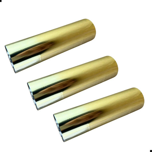 Ribbon Dourado Metalizado Resina 110X74 Para Etiquetas Bopp - imagem 2