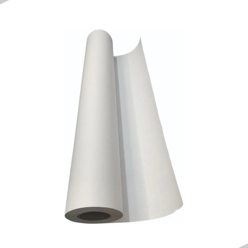Kit 2 Bobinas Para Plotter 610Mmx50M 75G Para Projeto Tubo 2 Branco - imagem 3