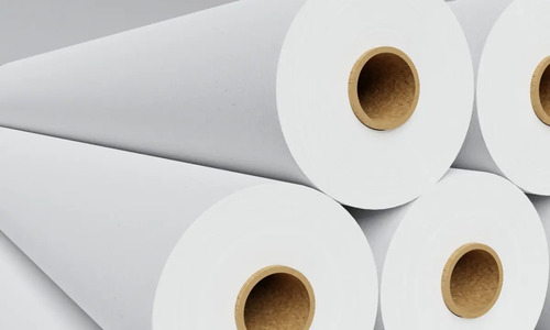 Bobina Para Plotter A1 75Gr Kit Com 5 Unidades 610Mm X 50M Branco - imagem 2