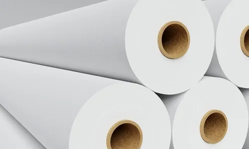 Bobina Para Plotter 90G 610Mmx50 Tubete 2 - A1 Branco - imagem 3