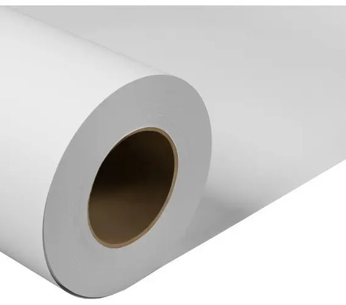3 Bobina Para Plotter Offset 75G 610Mm X 50 Metros Tubo 2  Branco - imagem 4