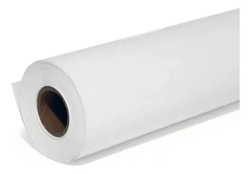 Bobina Adesivo Para Plotter Offset 610 Mm X 30 Mts Tubete 2  Branco - imagem 2