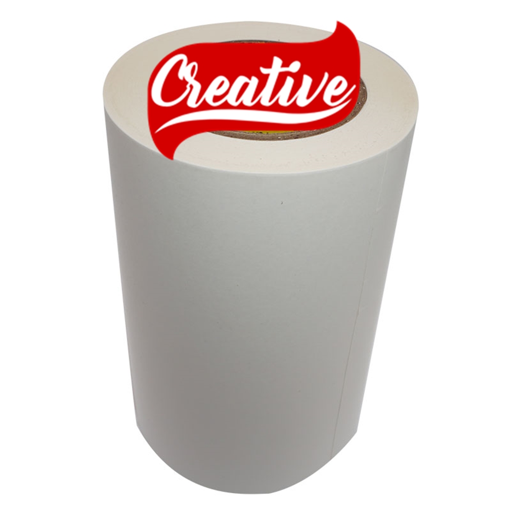 Fita Adesiva Dupla Face Larga 21 Cm X 10 Metros Com Duplo Liner Creative Produtos