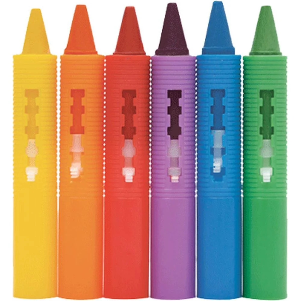 Brinquedo Educativo Giz Magico C/6Unid.(S) Polibrinq (Blister)