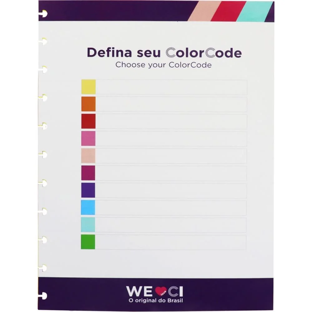 Caderno Inteligente Divisorias Grande Colorcode C/10 Unid Caderno Inteligente (Pacote)