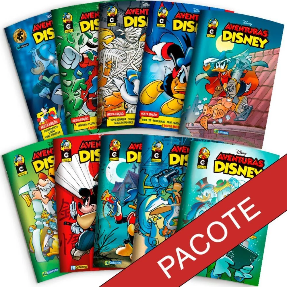 Gibi Disney (S) 64Pgs 13,5X19,5Cm Culturama (Pct.c/05)