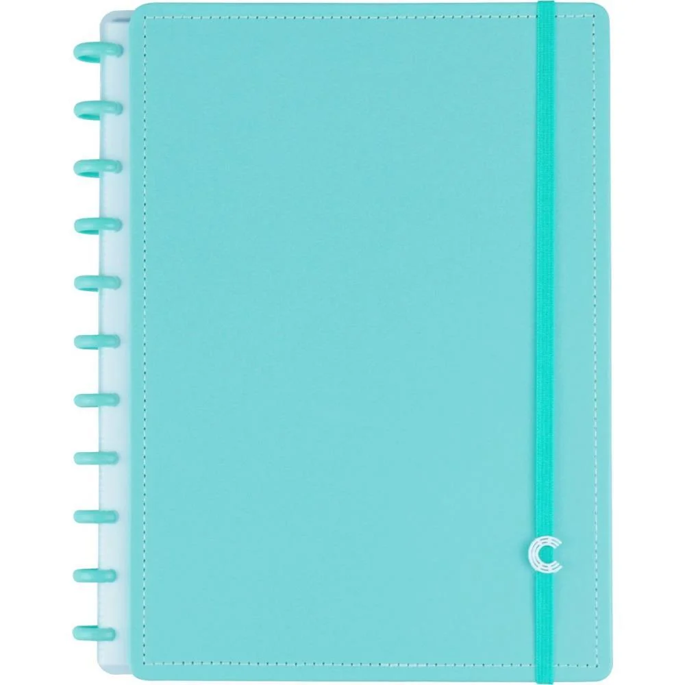 Caderno Inteligente Grande All Aquamarine 80Fls 215X280Mm Caderno Inteligente