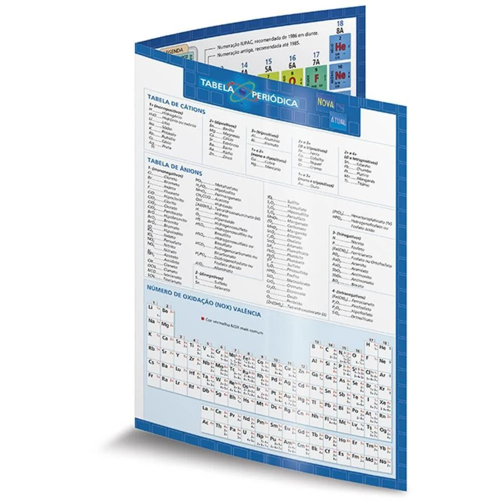 Tabela Periodica Escolar C/Encarte 14,7X21Cm Todolivro 10 Unidades