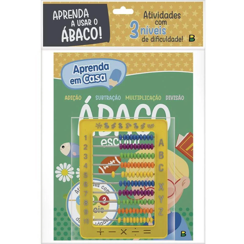 Contador Abaco Aprenda Em Casa 100Arg13X18,3C Todolivro