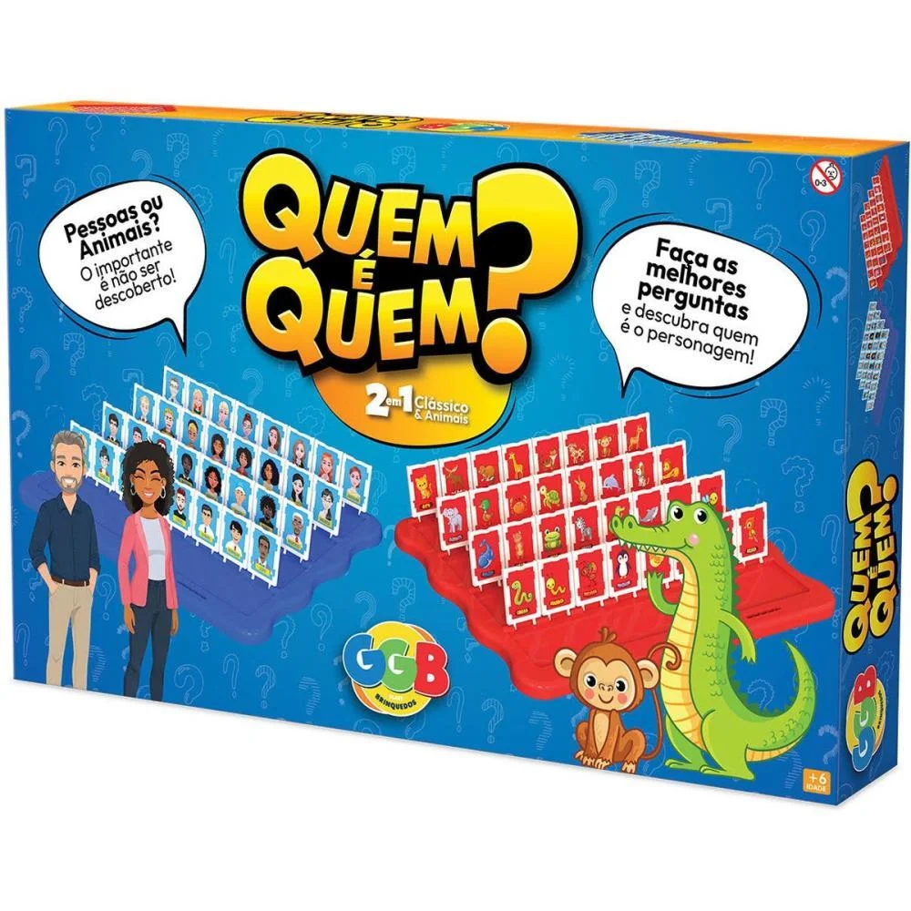 Jogo Diverso Quem E 2 Em 1 Ggb Plast