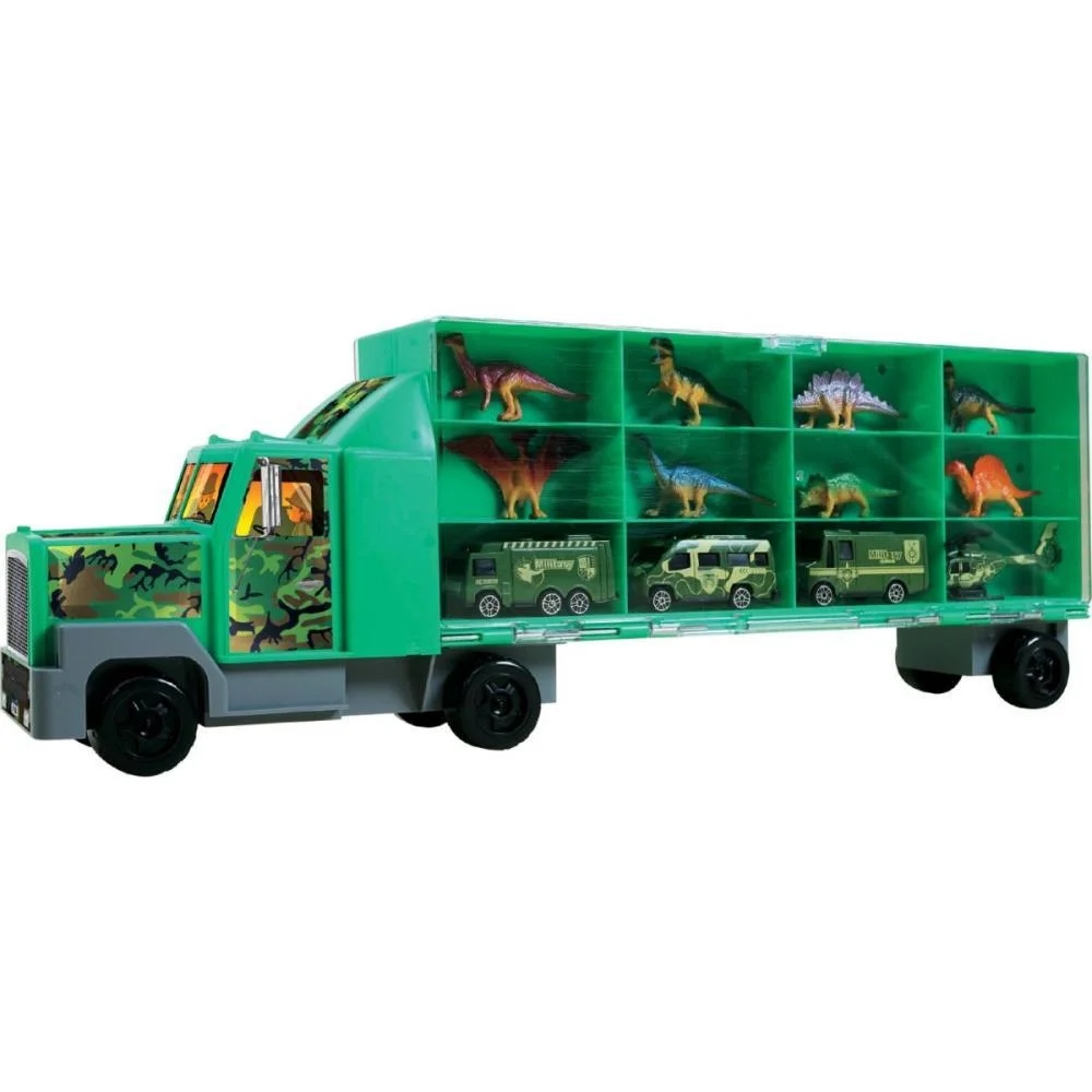 Caminhao Dino Cart C/12 Pecas Braskit