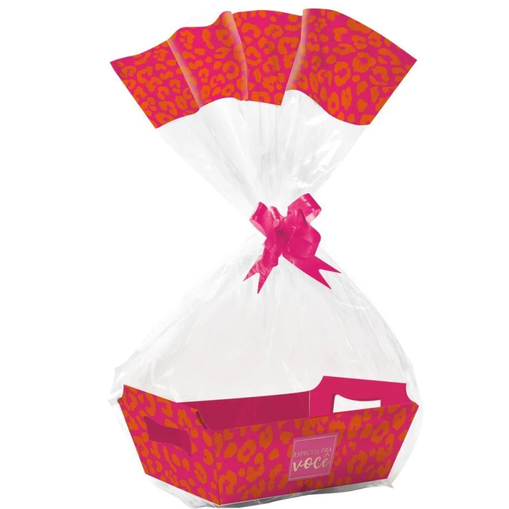 Cesta De Papel Kit Facil G 32X24X11 Feline Packpel 10 Unidades