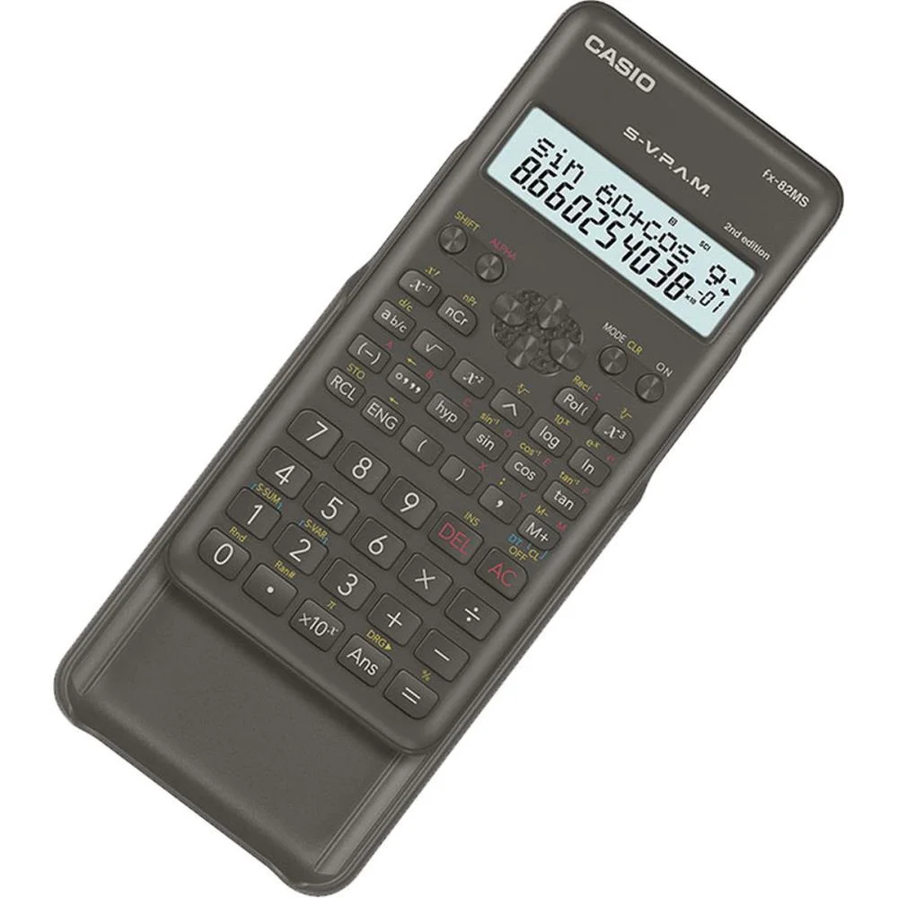 Calculadora Cientifica Fx82 Displ.c/2Linh.240Func.pt Casio