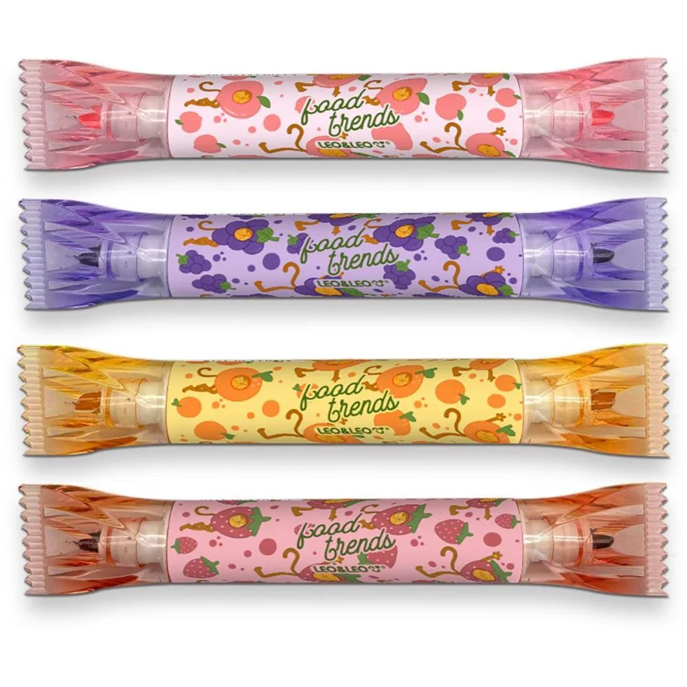Caneta Marca Texto Food Trends 2Em1 Perfumado (S) Leonora C/ 24 Unidades