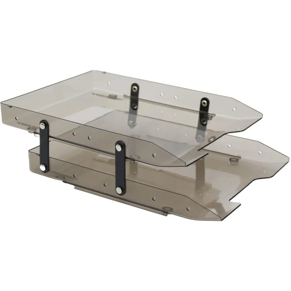 Caixa Correspondencia Dupla Slim Movel Fume Selada Maxcril
