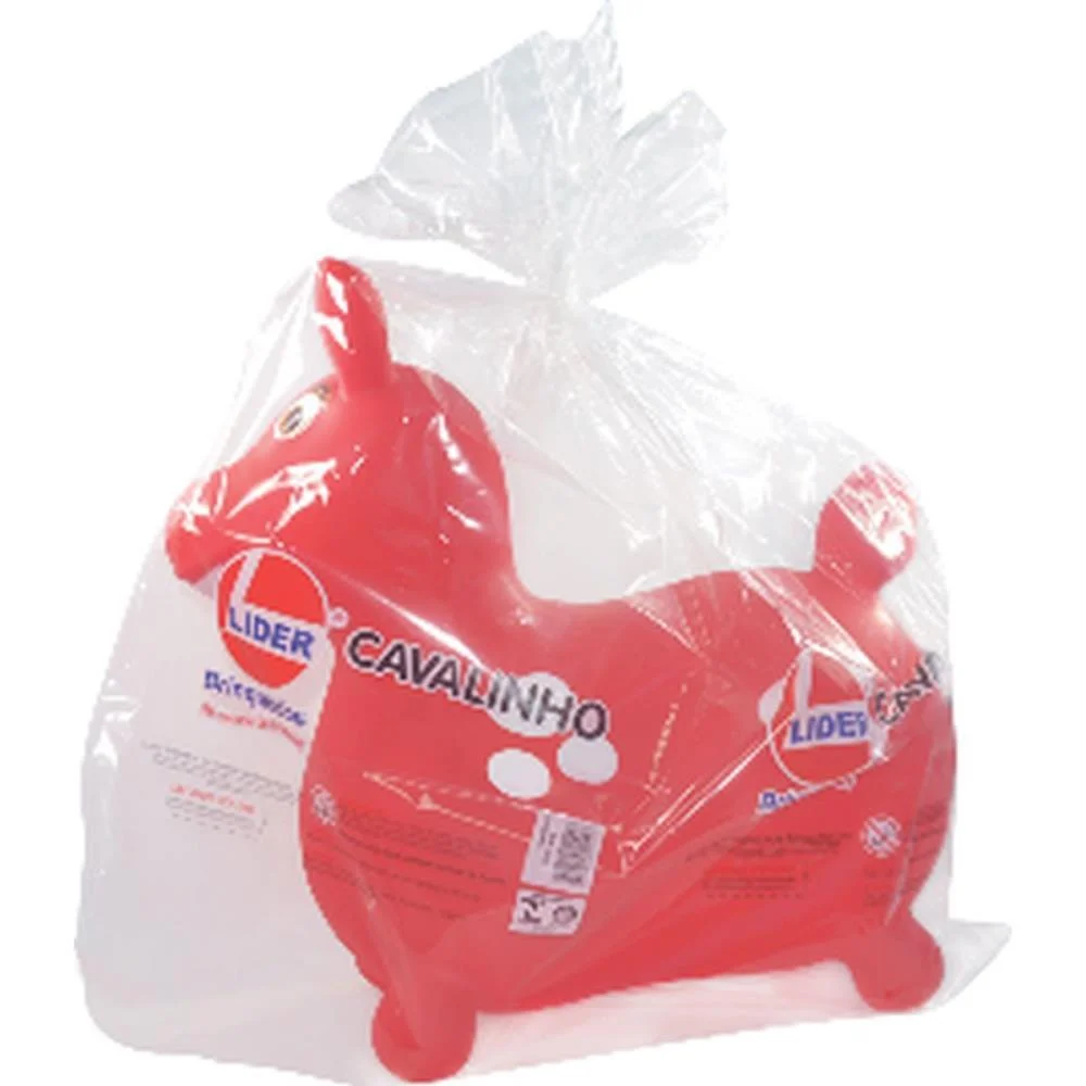 Cavalinho Infantil Vinil Vermelho 52X51Cm Lider