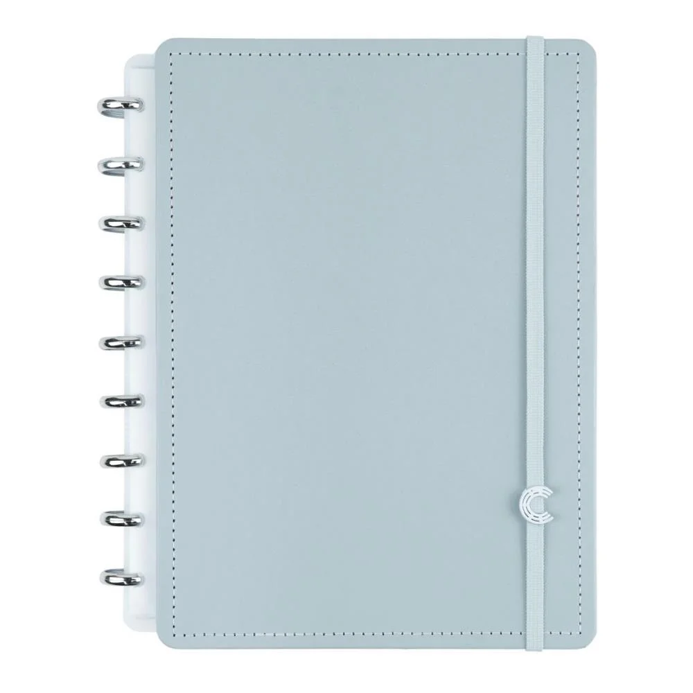 Caderno Inteligente Medio Glacial 80Fls 190X255Mm Caderno Inteligente