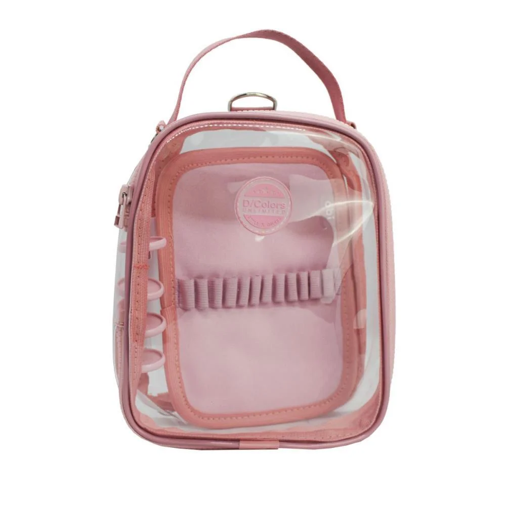 Estojo Box Versatil Cristal Rose Obi Do Brasil