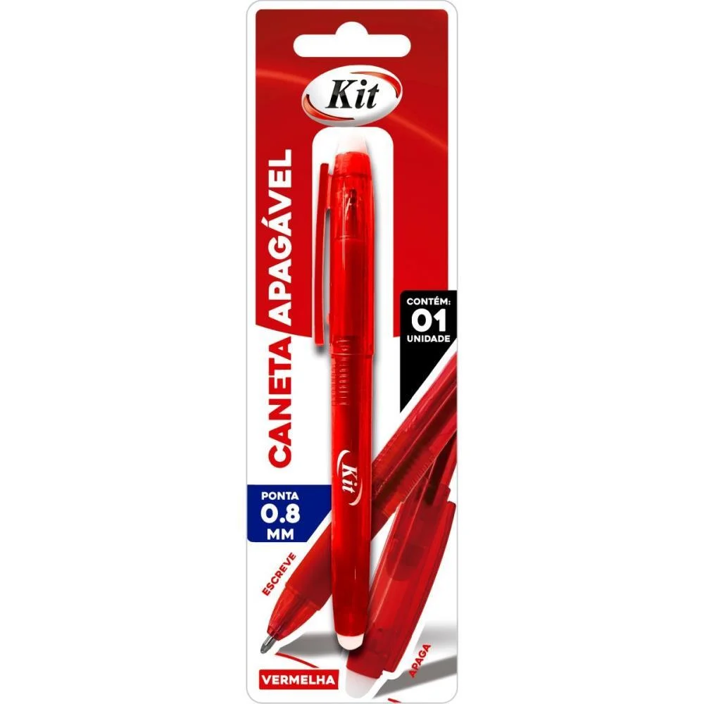 Caneta Apagavel Esferografica Multius.0.8Mm Vm Kit (Blister)
