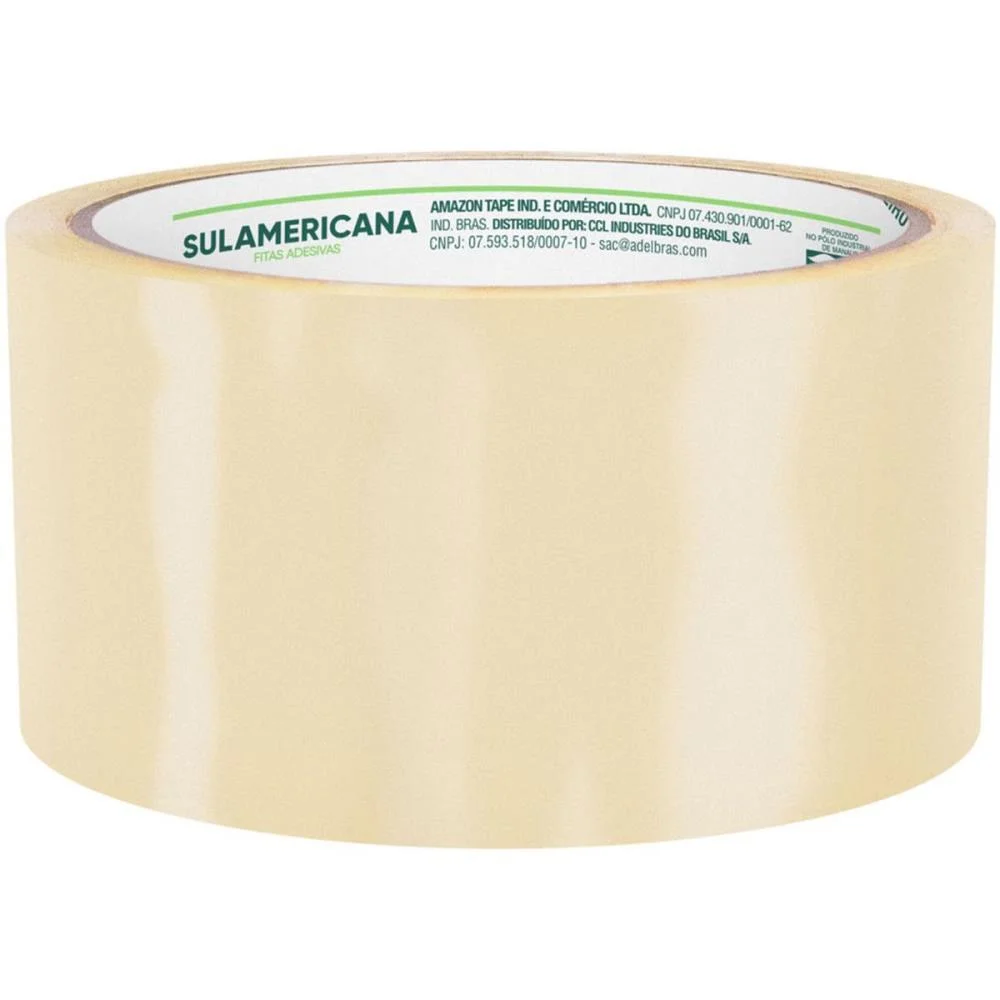 Fita Para Empacotamento Sulamericana 48Mmx40M Transp. Sulamericana (Cx.c/120)