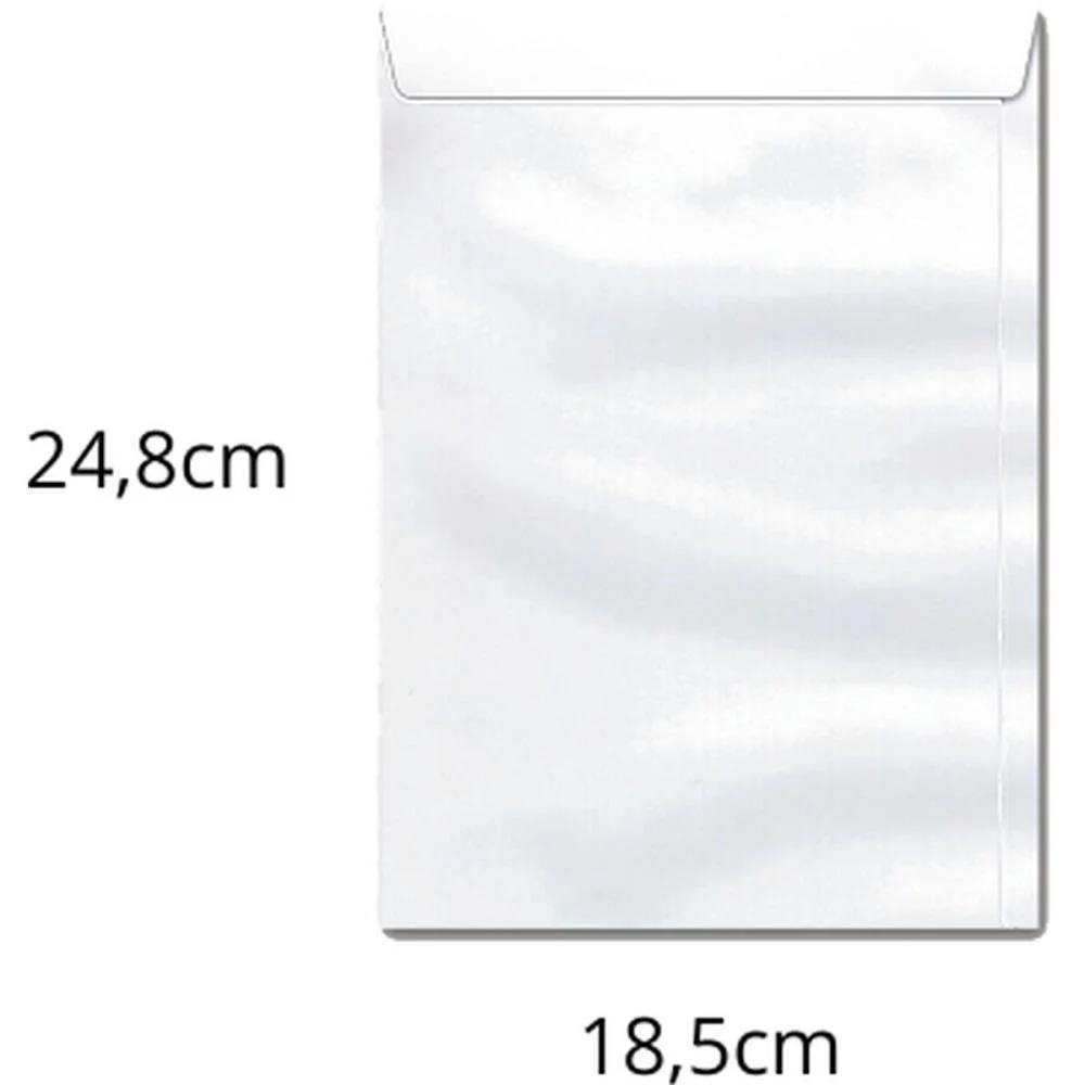 Envelope Saco Branco 185X248 90Grs. Of 24 Scrity (Cx.c/250)