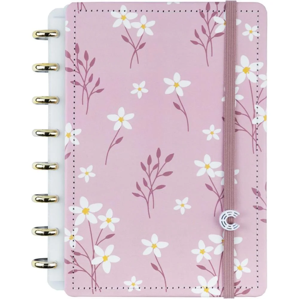 Caderno Inteligente A5 Pink Blossom By Sof 80Fls Caderno Inteligente
