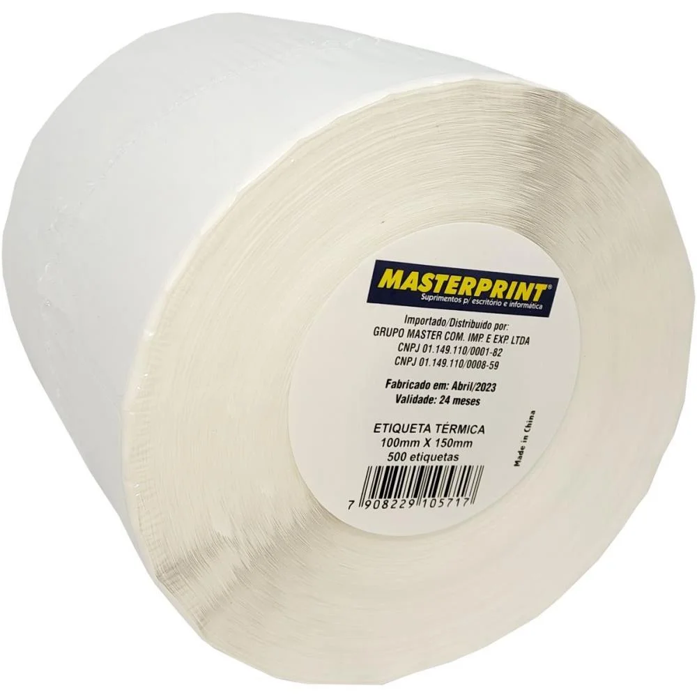 Etiqueta Adesiva E-Commerce 100X150Mm 500Etiq. Masterprint