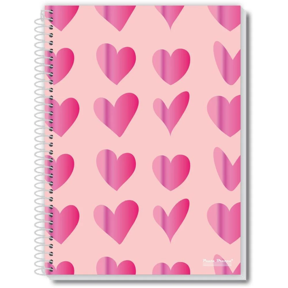 Caderno 20X1 Capa Dura Amo 320Fls. Pauta Branca (Pct.c/02)