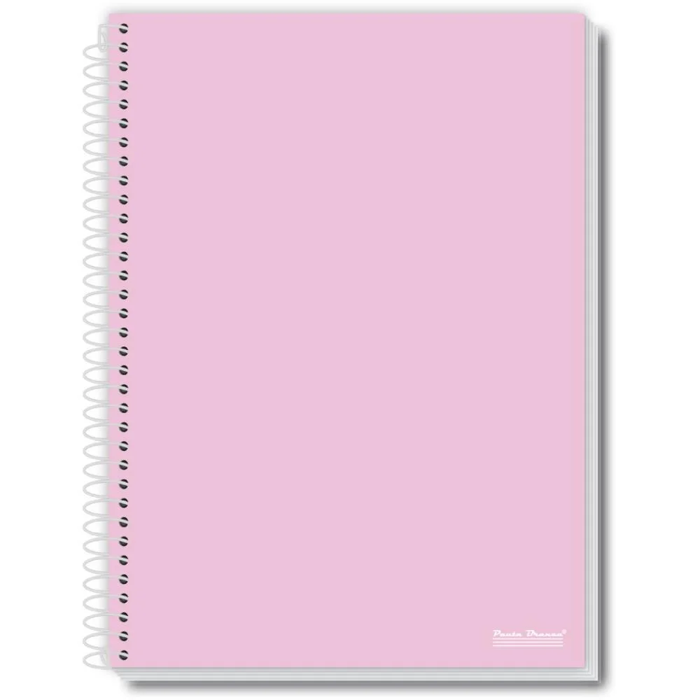 Caderno Espiral Pequeno Capa Dura Office Colors 80Fls. Pauta Branca (Pct.c/05)