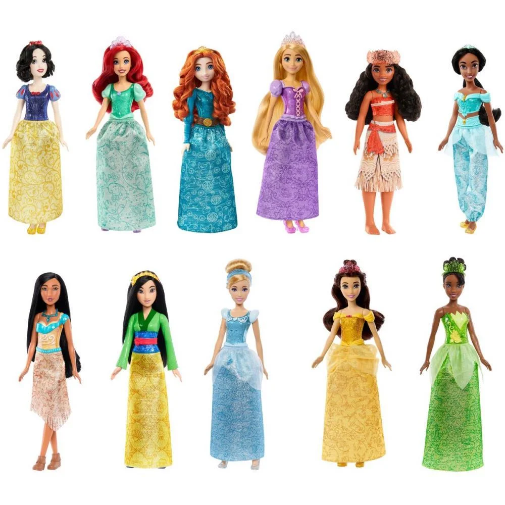 Boneca Disney Princesa Saia Cintilante (S) Mattel (Cx.c/06)