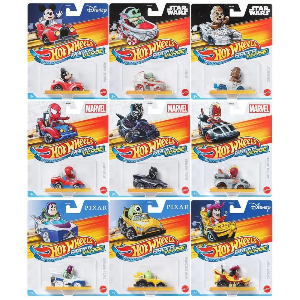 Hot Wheels Racerverse Carrinho 1:64 (S) Mattel (Cx.c/08)