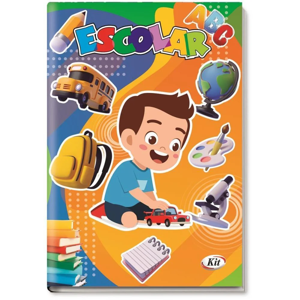 Agenda Permanente Estudante Masculina 120X170 64 Kit