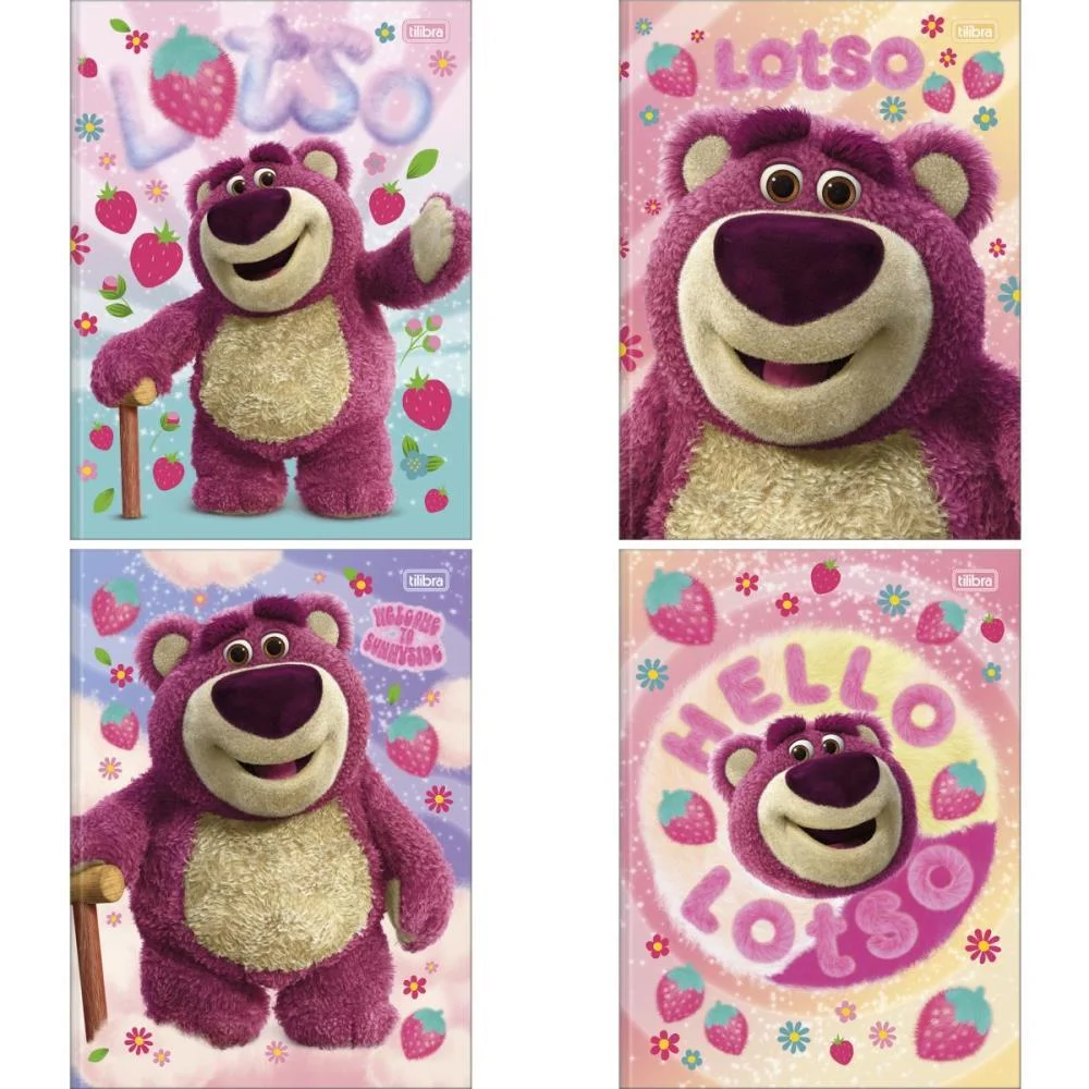 Caderno Brochurao Capa Dura Lotso 80Fls Tilibra (Pct.c/05)