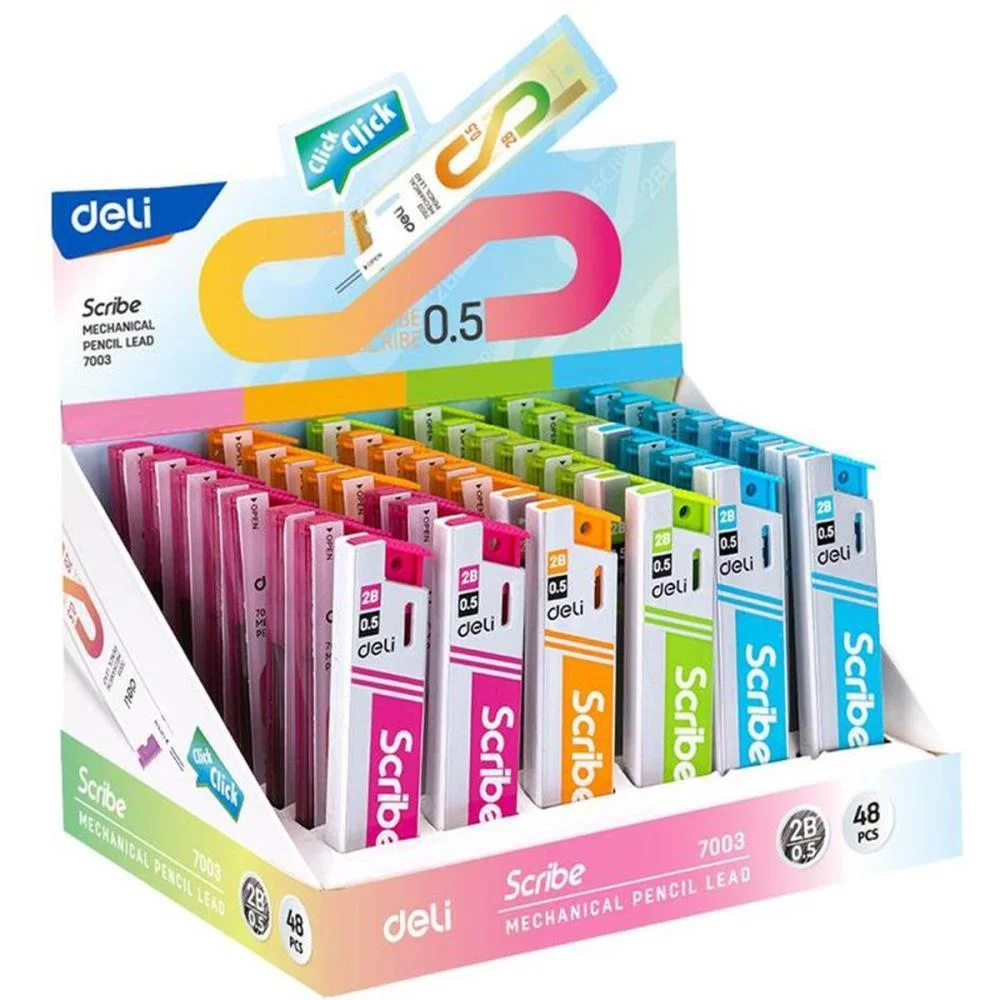 Grafite 0.5Mm Scribe 2B 0,5Mm Deli (Dp.c/48)