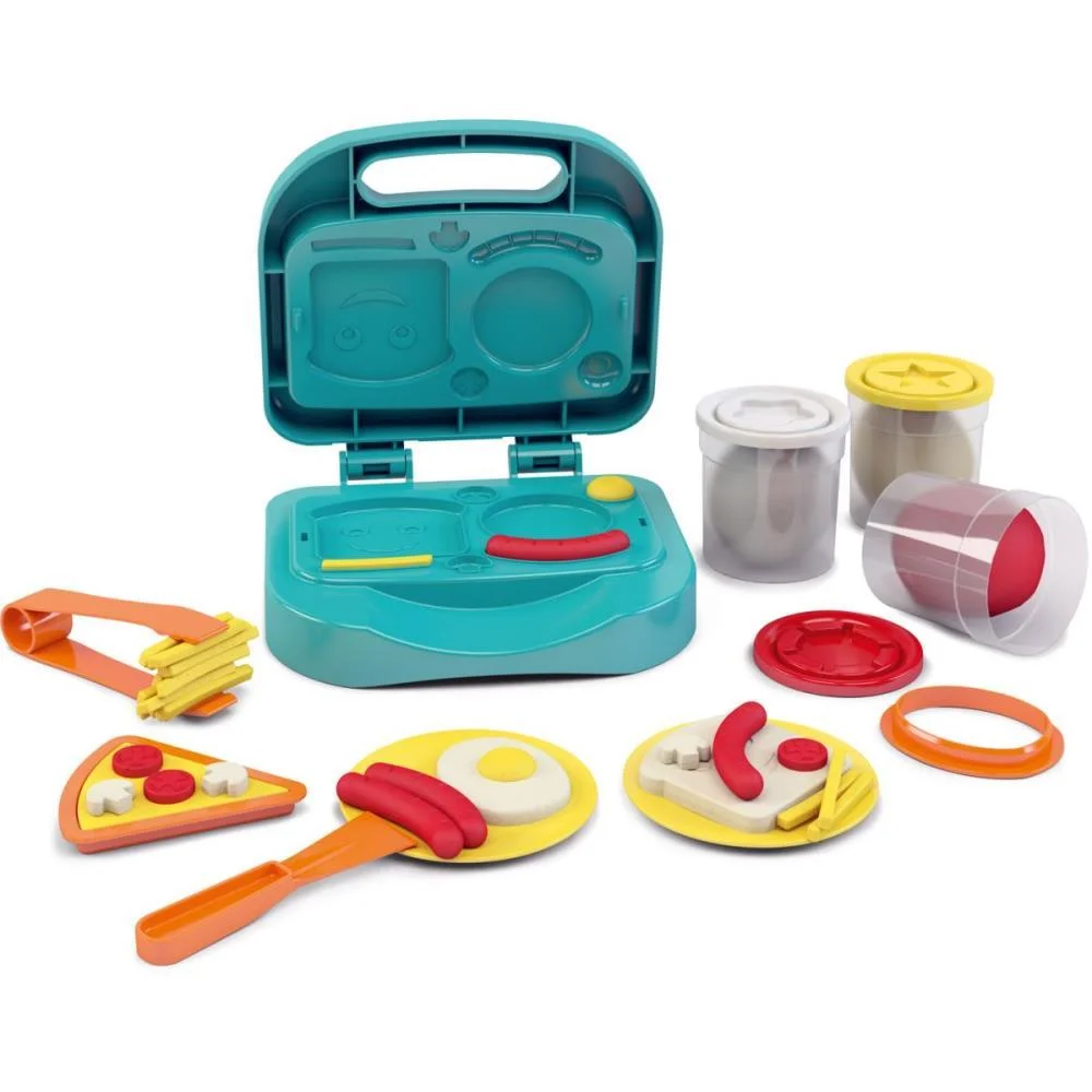 Massa Para Modelar Criativa Grill 7 Peças Dismat