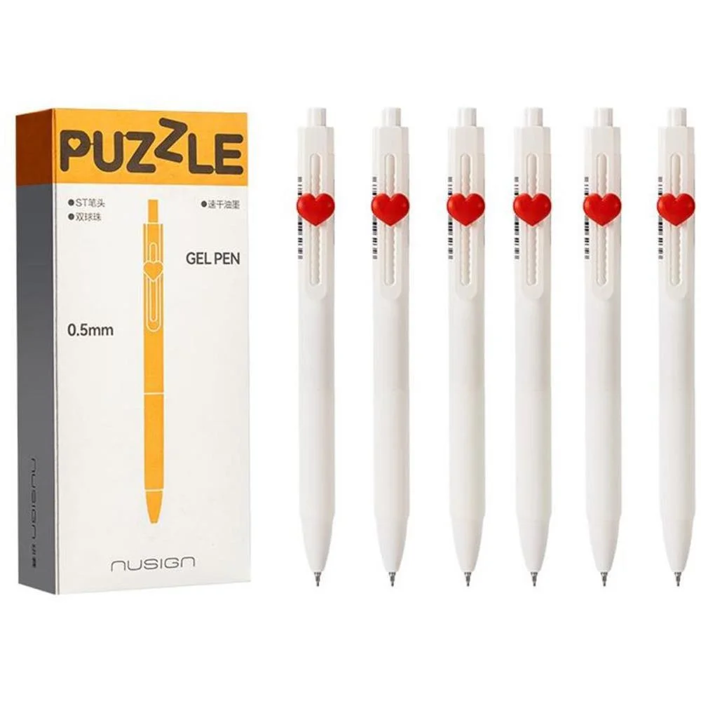 Caneta Gel Puzzle Retratil Ponta 0,5Mm Deli (Cx.c/12)