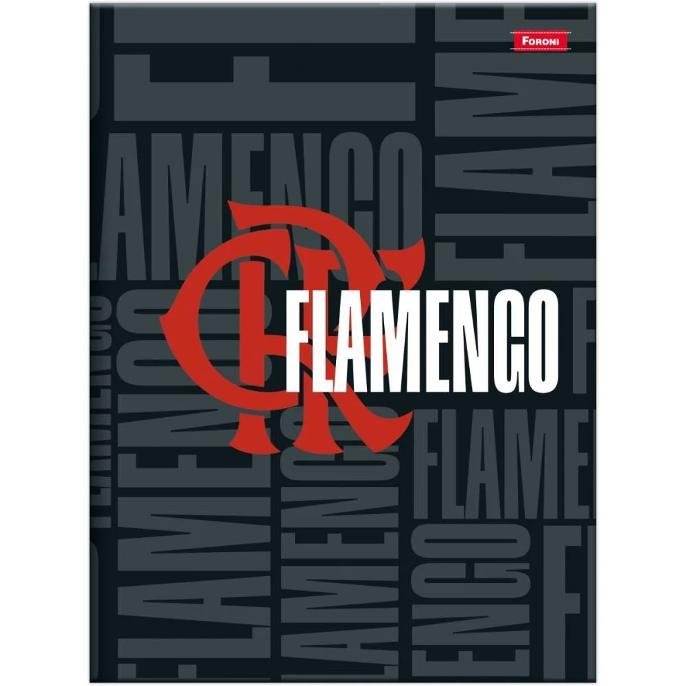 Caderno Brochura Pequeno Capa Dura Flamengo 80Fls Foroni (Pct.c/05)