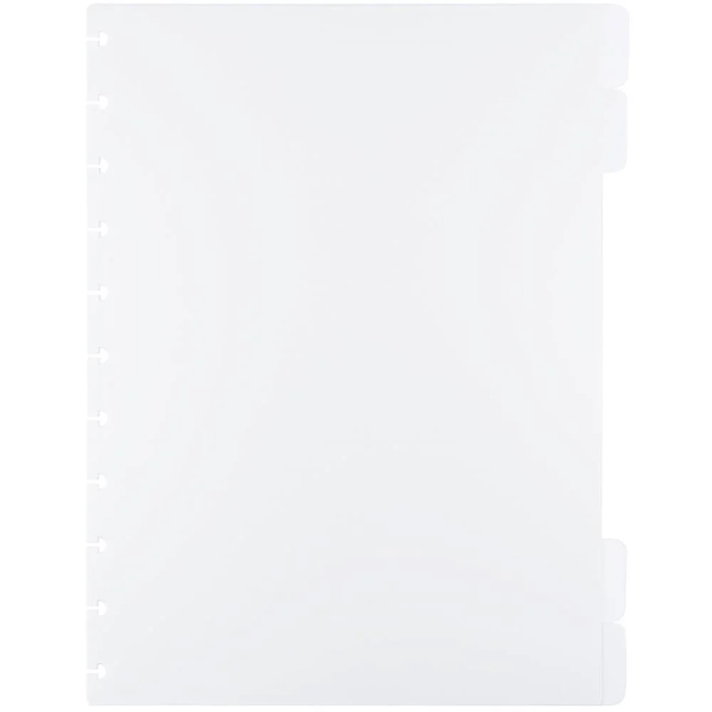 Caderno Inteligente Divisorias Grande Clean C/04 Unid. Caderno Inteligente (Pacote)