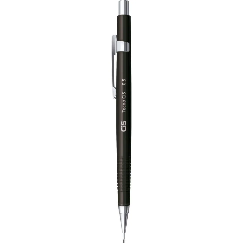 Lapiseira 0.5Mm Tecno Cis C-205 0,5 Preta Sertic (Cx.c/12)