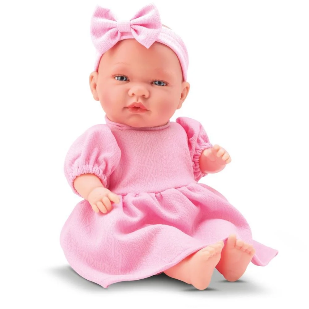 Boneca Com Mecanismo Amelia Frases 25Cm Bee Toys
