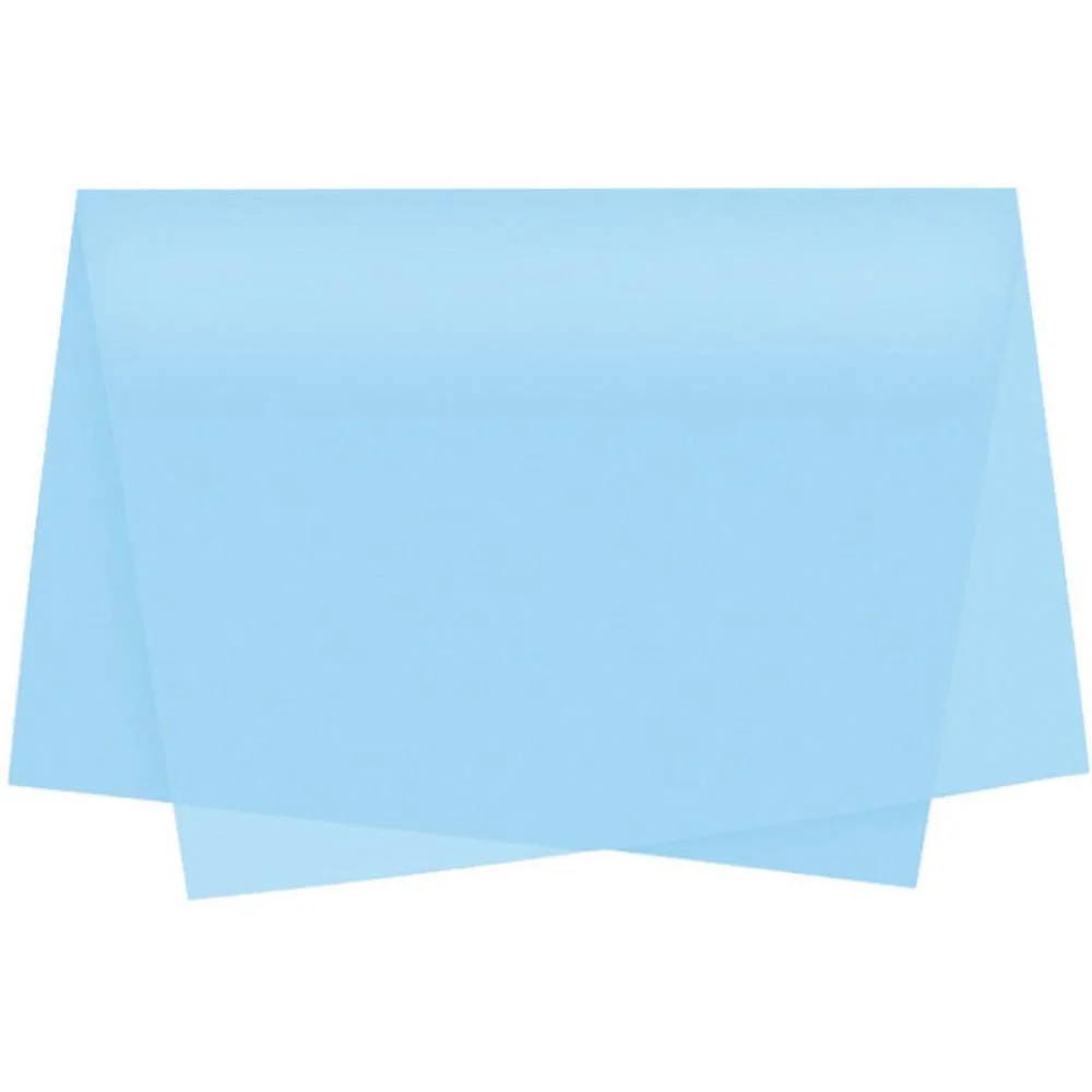 Papel De Seda Azul Claro 48X60Cm 20G V.m.p. (Pct/100)