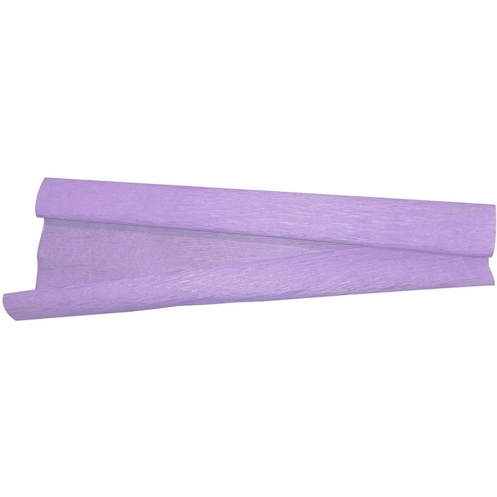 Papel Crepom 48Cmx2,00M.lilas V.m.p. (Pct.c/10)