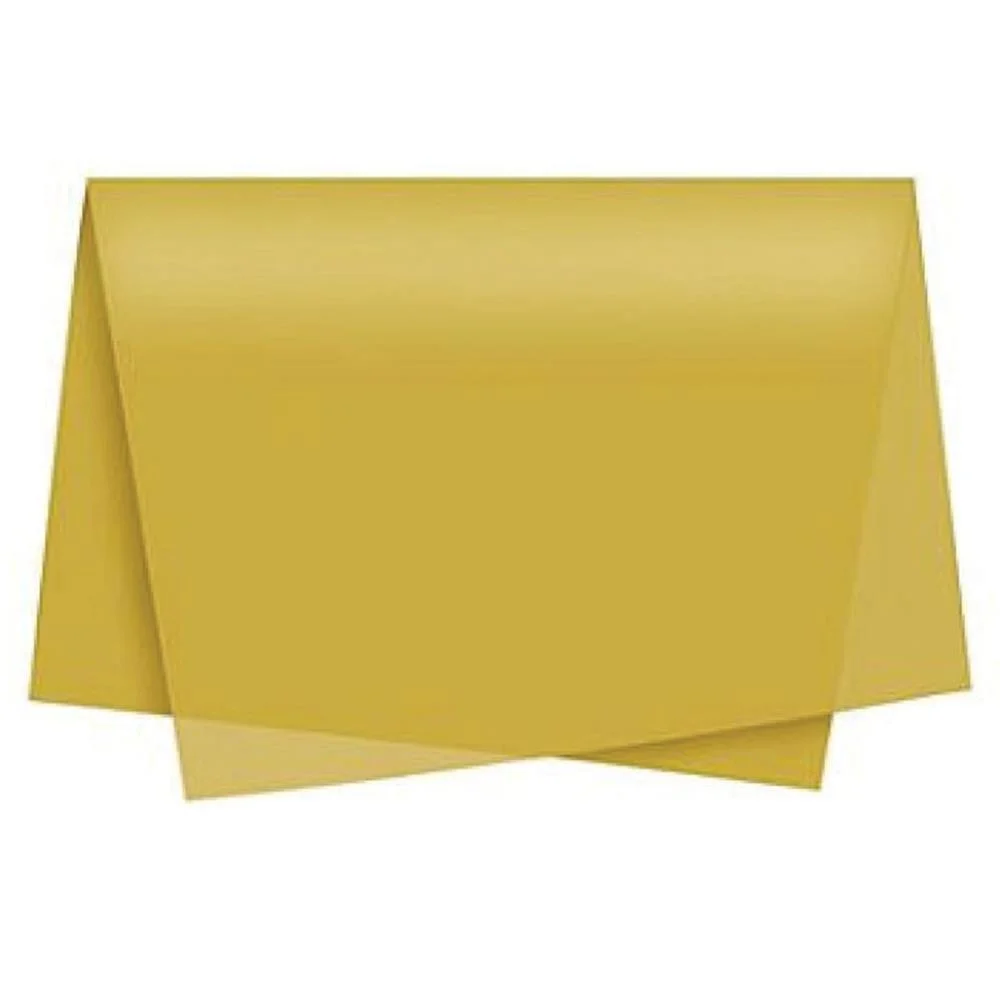 Papel De Seda Ouro 48X60Cm 20G V.m.p. (Pct/100)