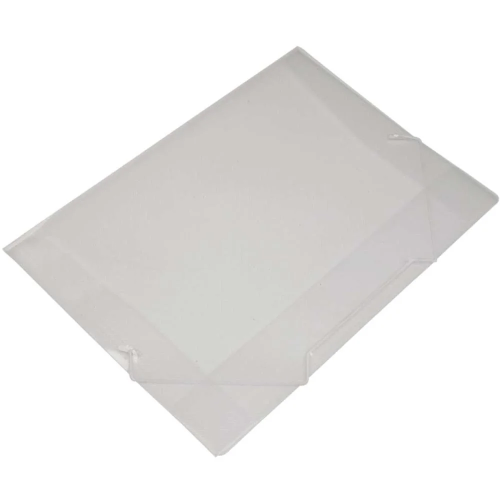 Pasta Aba Elastica Plastica Mini Cristal Soft Polibras (Pct.c/10)