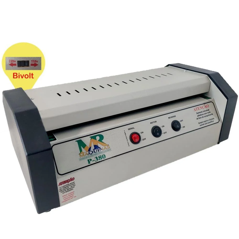 Maquina Plastificadora A3 P-380 Bivolt Mr Maquinas