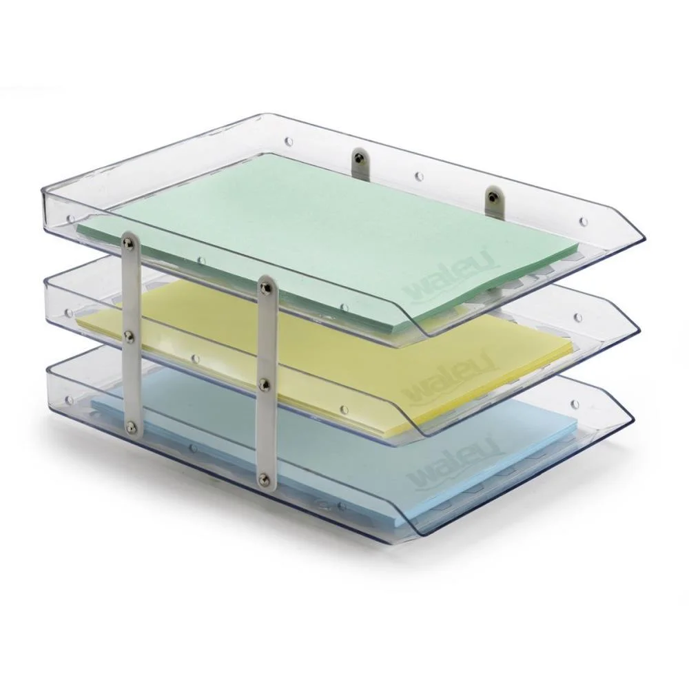 Caixa Correspondencia Tripla Fixa Cristal Maxcril