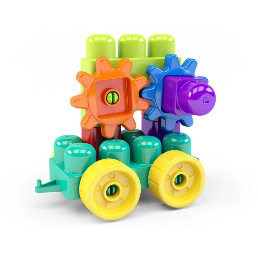 Brinquedo Para Montar Gira-Gira Da Blocolandia 13Pcs Dismat